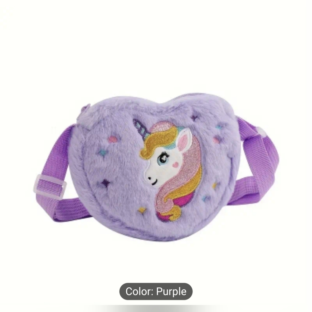 1pc Girl's Cartoon Coin Purse, Cute Girl Cross Body Bag, T9MIS